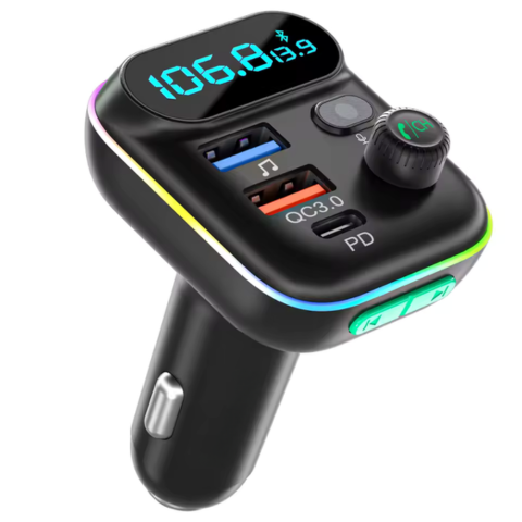 FM Bluetooth Adó Autóhoz — Tiszta Hívások & Vezeték Nélküli Zene 