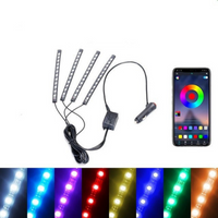 LED Ambiance Auto Kit – Kleurrijke Lichten Reagerend Op Geluid 