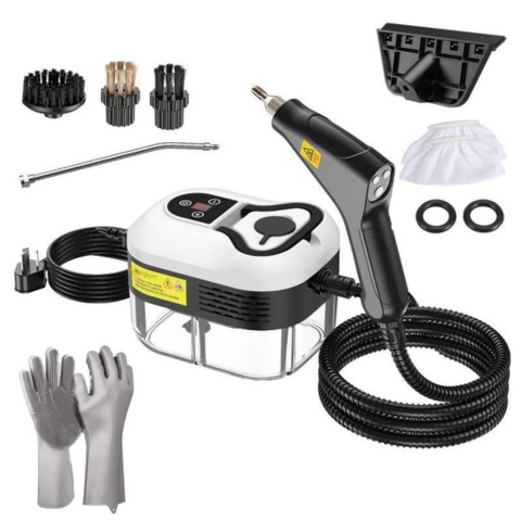 2500W-os Magasnyomású Gőztisztító — Erős & Környezetbarát 