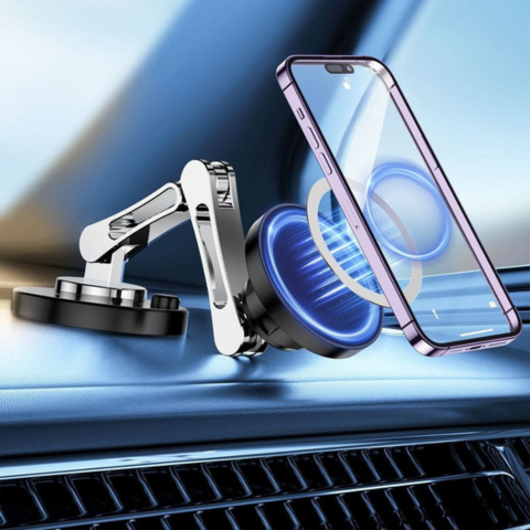 Telefoonhouder Voor Auto – Krachtige En Verstelbare Bevestiging 