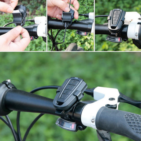 Faro Posteriore Senza Filo Per Bici – Allarme Integrato E Telecomando 