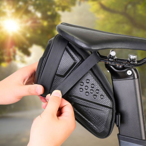 Fahrradsatteltasche - Kompakt & Wasserdicht