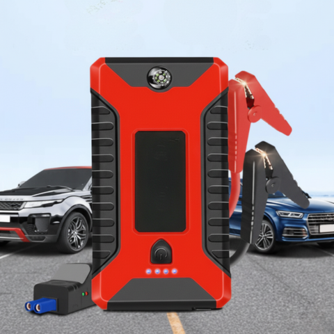 Avviatore Batteria Auto Portatile — Potente e Multifunzionale 