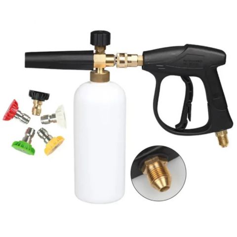 Pistolet Haute Pression — Nettoyage Rapide Et Efficace Pour Voiture