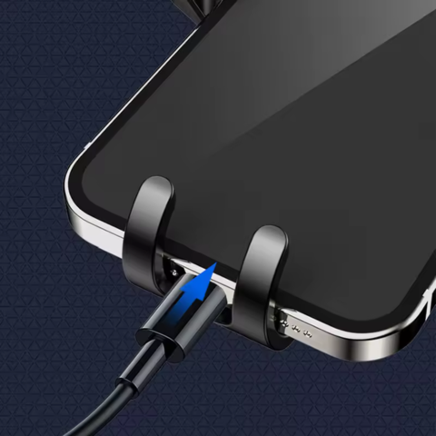 Suporte Telefone Carro – Fixação Grelha de Ventilação Ultra Estável 