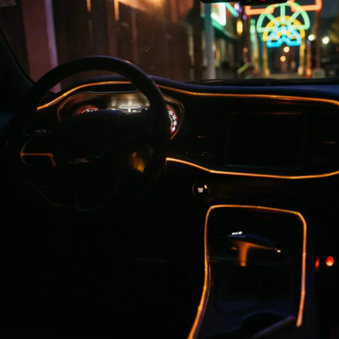 Cintas Luminosas para Auto – Ambiente RGB Interior 