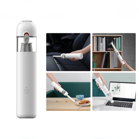 Vezeték nélküli hordozható porszívó — Hatékony tisztítás és kompakt design 