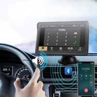 Sistema multimédia para automóvel - ecrã HD e CarPlay sem fios