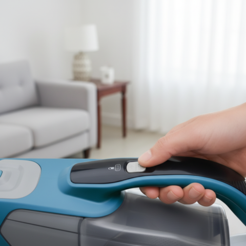 Aspirateur à Main Sans Fil — Nettoyage Facile et Rapide