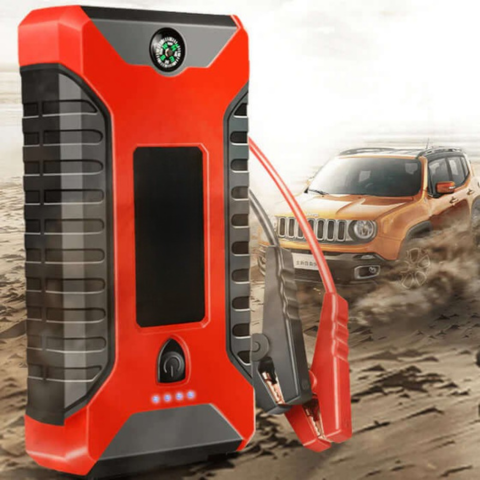Avviatore Batteria Auto Portatile — Potente e Multifunzionale 