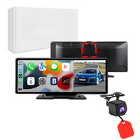 Sistema multimédia para automóvel - ecrã HD e CarPlay sem fios