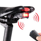 Faro Posteriore Senza Filo Per Bici – Allarme Integrato E Telecomando 