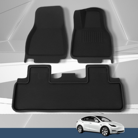 Tapis De Sol Sur Mesure Pour Tesla Model Y — Protection Intégrale & Design Élégant