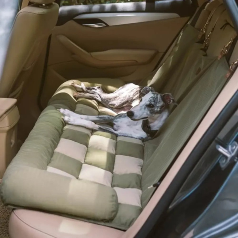 Rear Car Seat for Dog – Easy Installation and Stability 