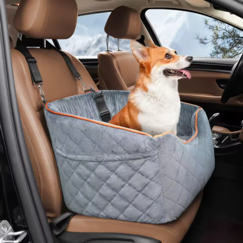 Assento de Carro para Cão – Conforto e Segurança no Carro 