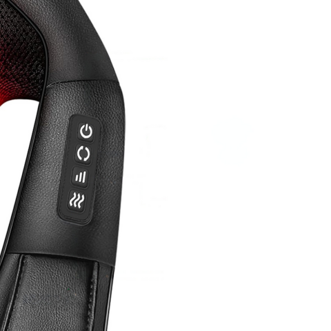 加熱マッサージ器 — 首、背中、肩のリラクゼーション 