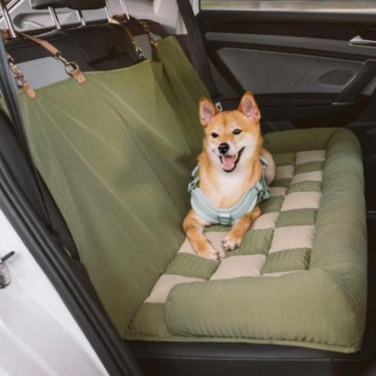 Rear Car Seat for Dog – Easy Installation and Stability 