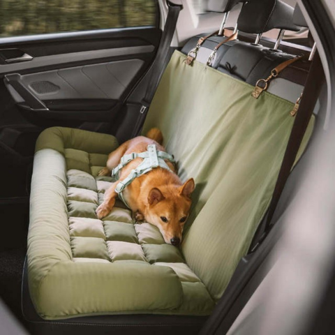 Rear Car Seat for Dog – Easy Installation and Stability 