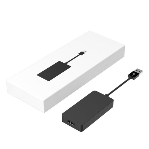 ワイヤレス CarPlay および Android Auto アダプター — 自由なナビゲーション、音楽、通話 