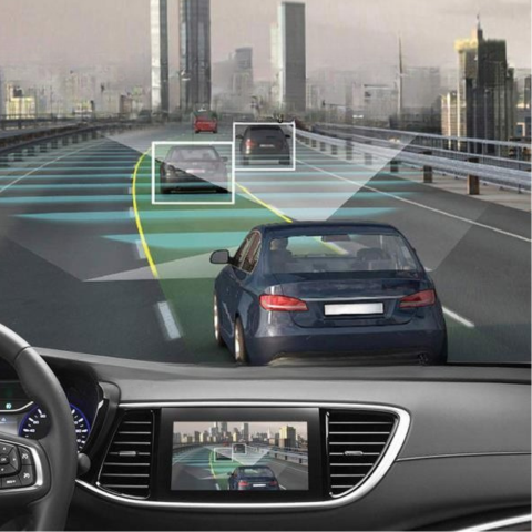 Câmara de vigilância para automóvel com lente dupla à frente e atrás - Gravação HD e proteção contínua