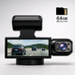 Dashcam Doppel Full HD Auto - Nachtsicht + Innenkamera 