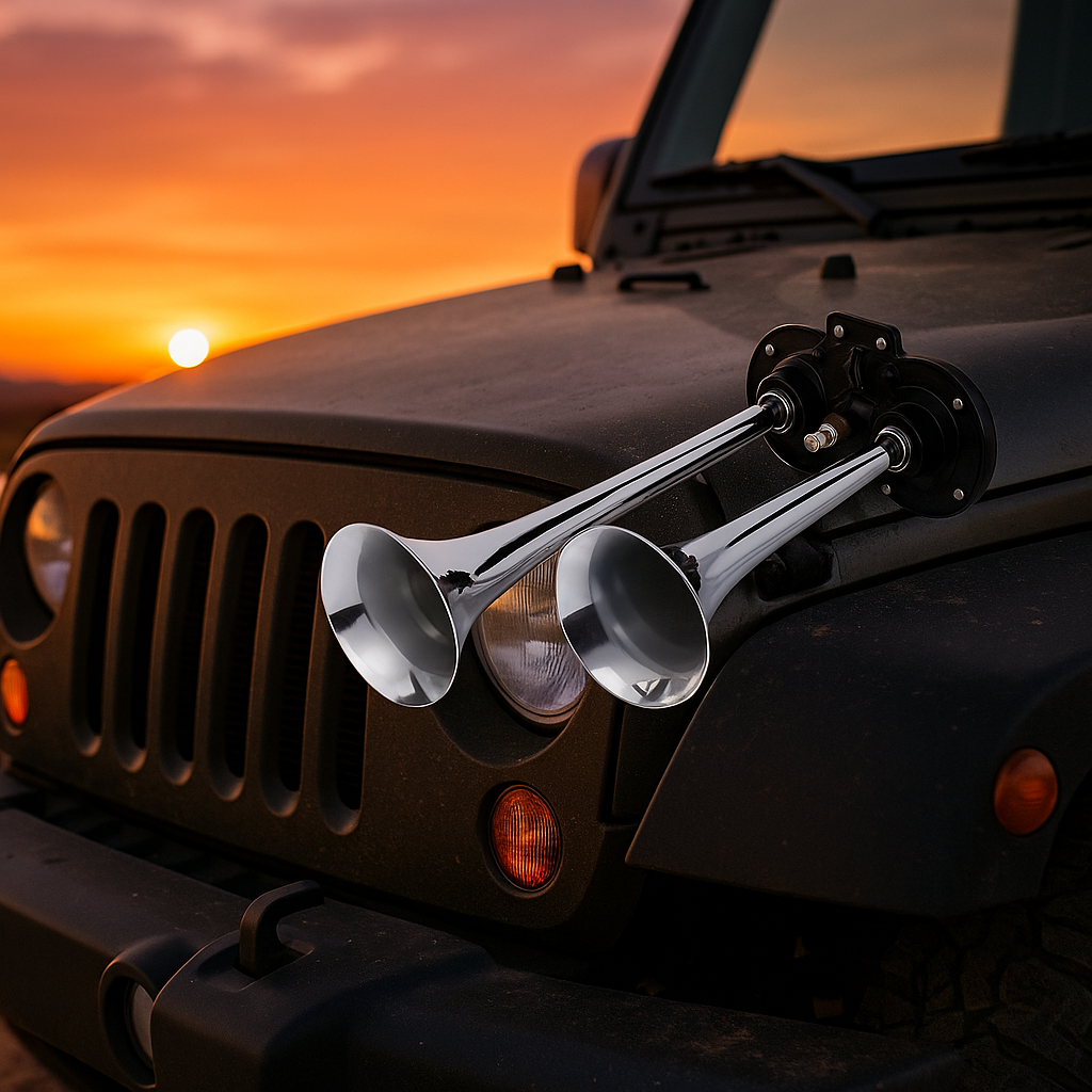 Γενικός Κλάξον — Ιδανικό για Αυτοκίνητο, Μηχανή και Φορτηγό 