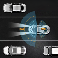 Dashcam Doble Full HD Coche - Visión Nocturna + Cámara Interior 