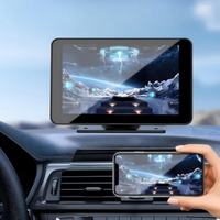 7" Portable Car Stereo with Wireless Carplay - Simple Installation & Modern Interface