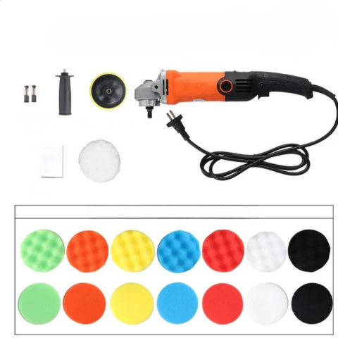 Polidora rotativa de 1200 W - Controlo preciso da velocidade e polimento