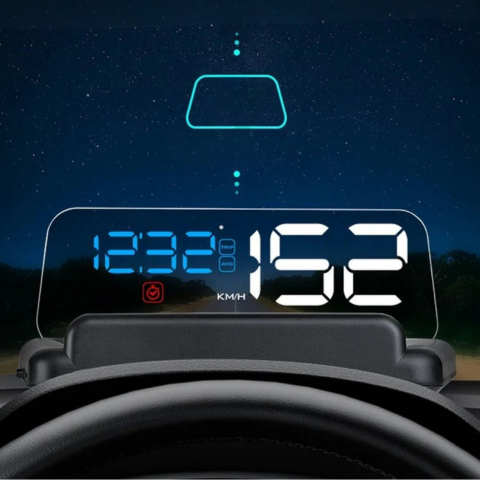 C500 OBD2 Head-Up Display - tydlig skärm och enkel installation