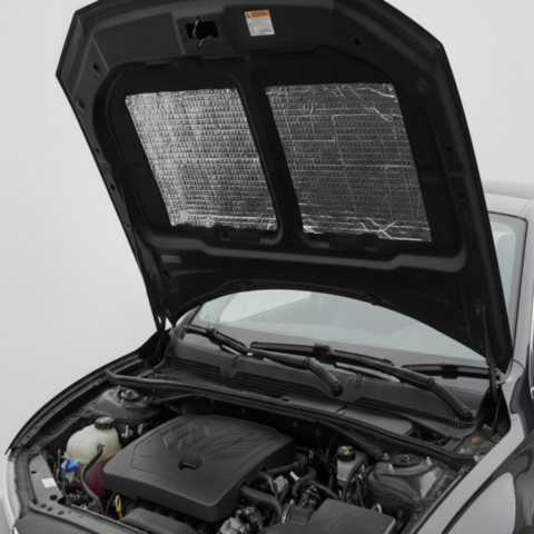 Rolo Anti-Ruído e Anti-Calor Auto — Aplicação Fácil e Resistente 