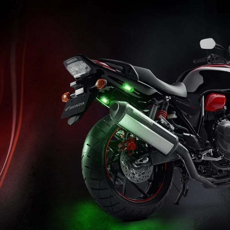 Lumini LED Anti-Coliziune Pentru Motocicletă – Securitate Și Stil 
