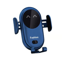 Chargeur Sans Fil Voiture Avec Support Téléphone – Fixation Automatique Et Rapide