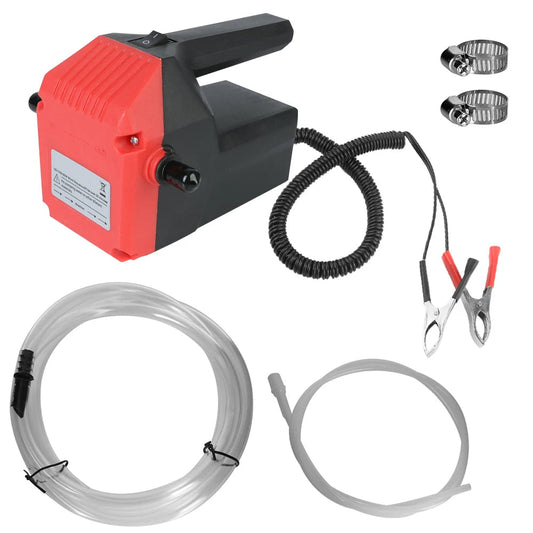 Bomba Eléctrica de Extracción de Aceite — Compatible 12V/24V para Drenaje Fácil 