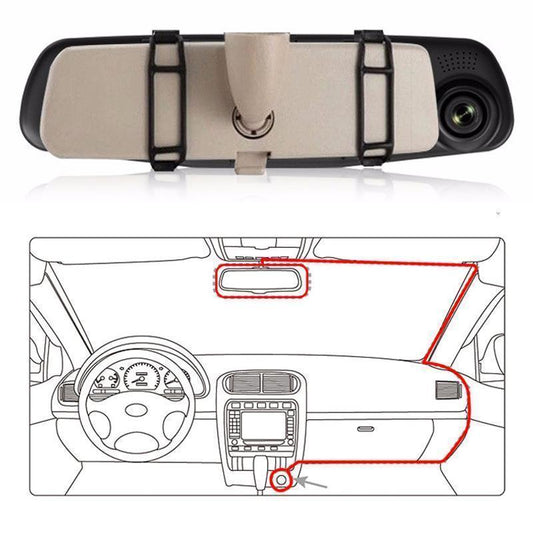 デュアルレンズダッシュカメラ-連続モニタリング＆ワイドアングル