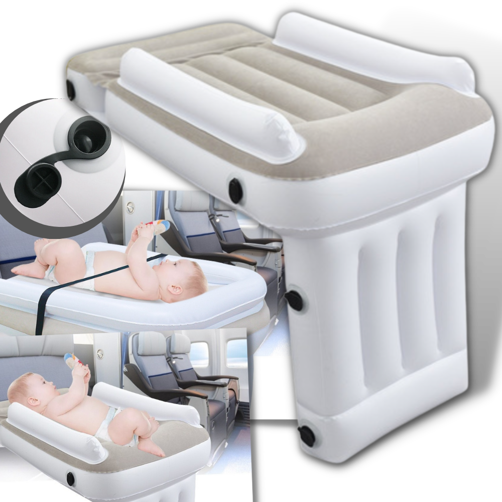 Oppblåsbar barneseng - reisekomfort og rask installasjon