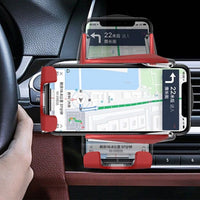 Chargeur Sans Fil Voiture Avec Support Téléphone – Fixation Automatique Et Rapide
