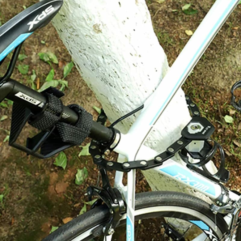 Cadeado de Bicicleta de Alta Segurança — Compacto e Fácil de Transportar 
